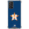 MLB Houston Astros Distressed Galaxy A72 5G Clear Case